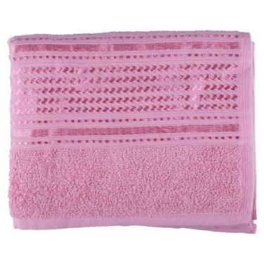 Imagem de Toalha Rosto Camesa Eletra Rose Escuro, UNICA