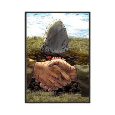 Imagem de Pôster De Arte HD À Prova d'Água Do Anime Manga V-Vinland Saga Para De