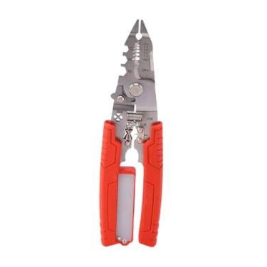 Imagem de Ｂｅｓｇａ Alicate Decapador de Fios, Alicate Decapador para Eletricista, Ferramenta Manual Robusta com Mola, de Crimpar Cabos Profissional, de Corte de Cabos