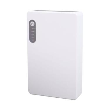 Imagem de Jiawu Fonte de Alimentação de Bateria de Backup Pequena UPS 10000mAh de Longa Duração para Câmera de Segurança de Modem Roteador, 3 Portas DC para Uso Versátil, Ideal para Home Office, Trabalho Em