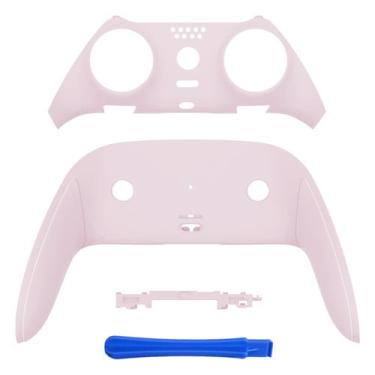 Imagem de Controlador ExtremeRate PS5 Edge com acabamento decorativo rosa