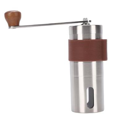 Imagem de Alomejor Moedor de café Manual, Moinho de Grãos de café Portátil de Aço Inoxidável Com Manivela Ajustável para Casa, Acampamento Ao Ar Livre, Fabricação de Cerveja