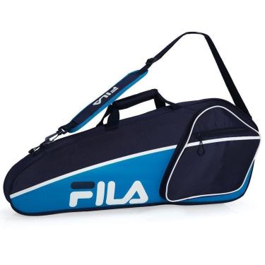 Imagem de Raqueteira Fila Team X3 Marinho e Azul-Unissex