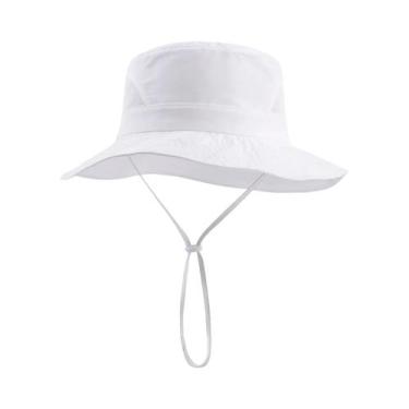 Imagem de Chapéus De Pescador Infantil Com Proteção UV, Malha Respirável, Proteç