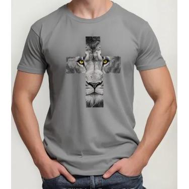 Imagem de Camiseta Camisa Algodão Feminina Masculina Adulto Gospel Religiosa Eva