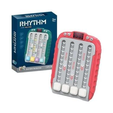 Imagem de Máquina De Jogo De Quebra-Cabeça Musical Iluminada Com Ritmo, Brinqued