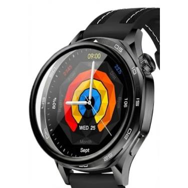Imagem de Película De Ceramica 9D Para Smartwatch AURAFIT TREK2 G12 Tela 1.43 (02)