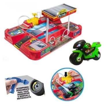 Imagem de Auto Posto Com Lava Rápido Sai Água De Verdade Com Moto - Lua De Crist