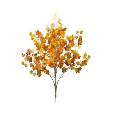 Imagem de Árvore Artificial De Bordo De 40-60cm Com Folhas Falsas De Outono, Pla