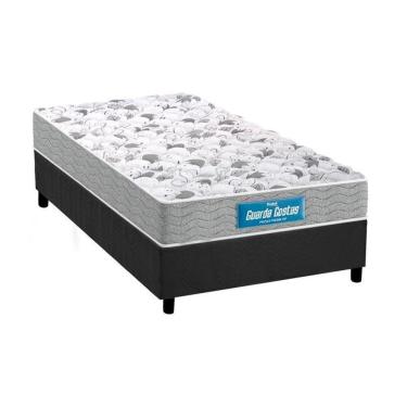 Imagem de Cama Box Solteiro: Colchão Ortopédico Probel D45/Ep Anatômicopedic Dupla + Base Gray(88X188)
