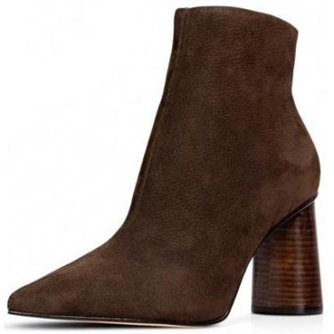 Imagem de Bota Carrano Nobuck Salto Oval 508003c-Feminino