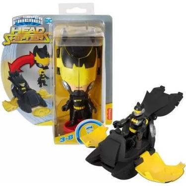 Imagem de Boneco Imaginext DC Head Shiftrs Batman Mattel HGX93