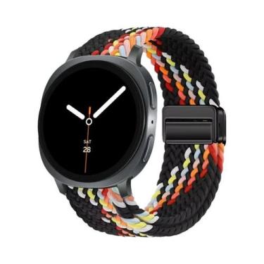Imagem de Pulseira Magnética De Nylon Trançado Solo Loop De 40mm 44mm 46mm Para 