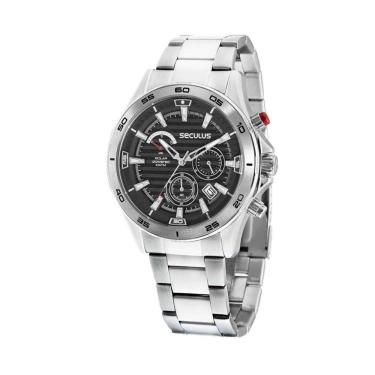 Imagem de Relógio Seculus Masculino Cronografo Prata 77157G0svna1