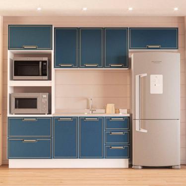 Imagem de Cozinha Modulada 4 Pecas sem Pia e Rodape Amara Politorno