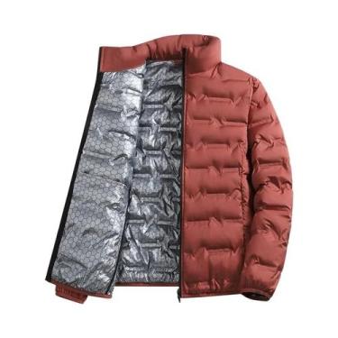 Imagem de Jaqueta Masculina De Inverno Quente Para Caminhada, Parka Corta-Vento 