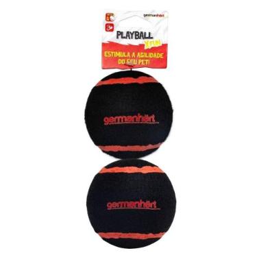Imagem de Brinquedo GermanHart Sfun Bola de Tênis para Cães - 2 Unidades
