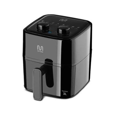 Imagem de Air Fryer Multilaser 3L Preto 220V 4 em 1 Sem Óleo Cesto Antiaderente