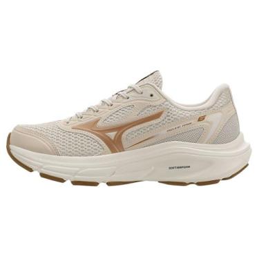 Imagem de Tênis Casual Mizuno Hawk 6 Feminino, Bege, 36