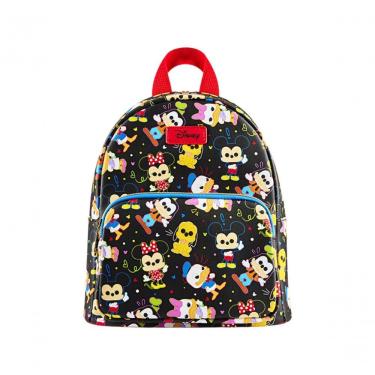 Imagem de Mochila Funko Pop! Mochila Pop! Disney - Mickey And Friends - Loungefly em Couro Vegano 26,67X22,86X11,43 Preto Adulto