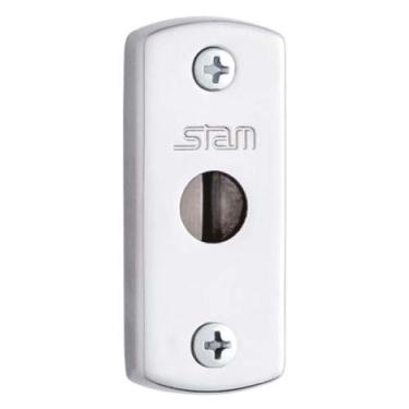 Imagem de Fechadura de Segurança 1003 Auxiliar com Chave Tetra em Espelho Inox Inox