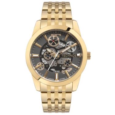 Imagem de Relógio TECHNOS masculino automático mecânico 8215AT/1P