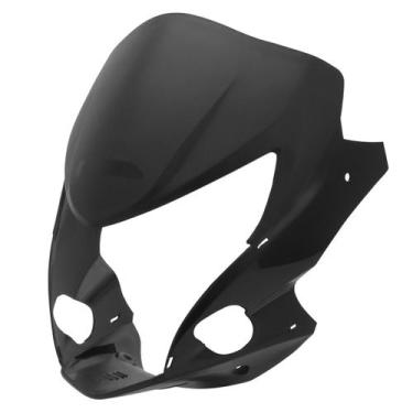 Imagem de Carenagem Do Farol Cromo Forte Titan 150 Ks Es Esd 2009 À 2013, PRETO 