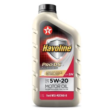 Imagem de Óleo de motor texaco havoline full synthetic 5w-20 1l