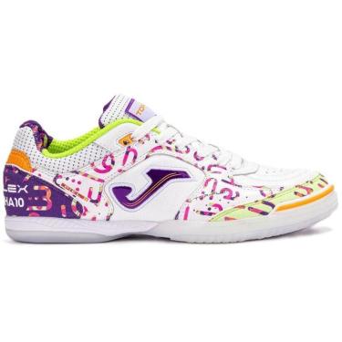 Imagem de CHUTEIRA FUTSAL JOMA TOP FLEX AMANDINHA BRANCA-Feminino