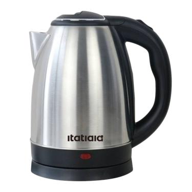 Imagem de Chaleira Elétrica Itatiaia Essencial 1200W 1,8L Aço Inox com Base Removível e Alça Isot...