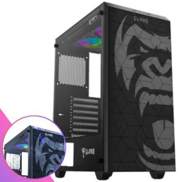 Imagem de Gabinete Gamer Zilla Suporta Até 6 Fans de 120mm + Water Cooler e Plac