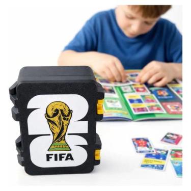 Imagem de Porta Figurinhas Caixa Maleta Album Copa Do Mundo 2026 Preta - NoBrand