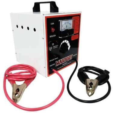Imagem de Carregador de bateria portatil 50 amp 12 volts maxfort