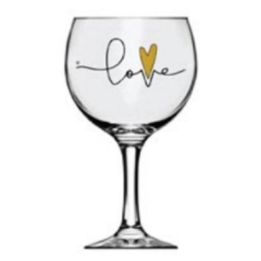 Imagem de Taça Gin Royal Dourada Taça Gin Para Casais Taça Romantica - ALLMIX