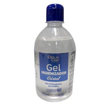 Imagem de Álcool Gel Doux Clair 70º com Ação Hidratante 440g/500ml Caixa com 20 