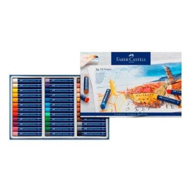 Imagem de Giz Pastel Oleoso Faber Castell 36 Cores