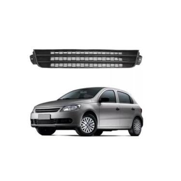 Imagem de Grade Central Do Para-choque Vw Volkswagen Gol Gv Cor Preta - Fipparts