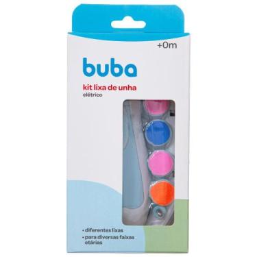 Imagem de Lixa Eletrônica Buba para Unhas de Bebê com Estojo e Luz LED