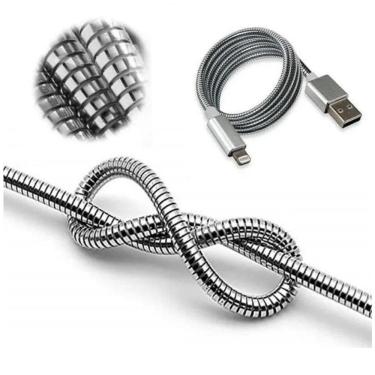 Imagem de Cabo Usb Lightning Metal Resistente Para Phone X 11 12 13 14 Pro Max Pad - Kingo