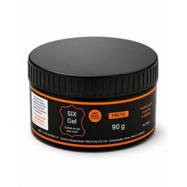 Imagem de SIX Gel Graxa em Gel 90g para Couro: Hidratação Profunda, Brilho e Pro