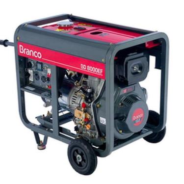 Imagem de Gerador de Energia À Diesel 6,5KVA Partida Elétrica Bd-8000 Ef Branco