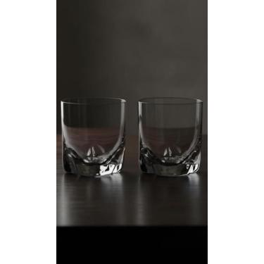 Imagem de Jogo 2 Copos Cristal 280ml Baixo para Whisky - Congratulations Store