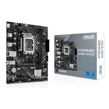 Imagem de Placa Mae 1700p Asus Prime H610M-F D4 M.2 DDR4 HDMI