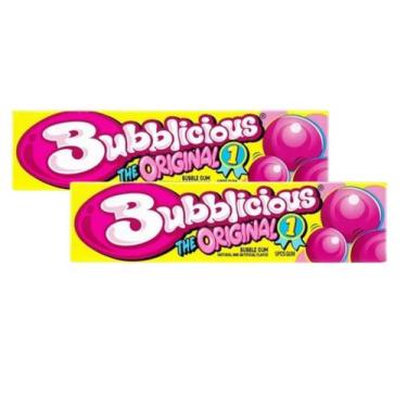 Imagem de Chiclete Bubblicious Original Bubble Gum EUA 40g - 2 Unid