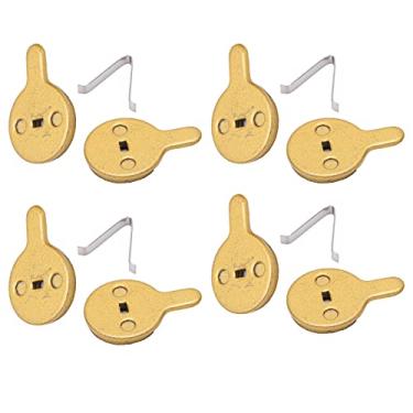 Imagem de Pastilhas de freio a disco de mountain bike, pastilhas de freio a disco duráveis ​​cetona todo em metal conveniente para uso em bicicleta elétrica doméstica