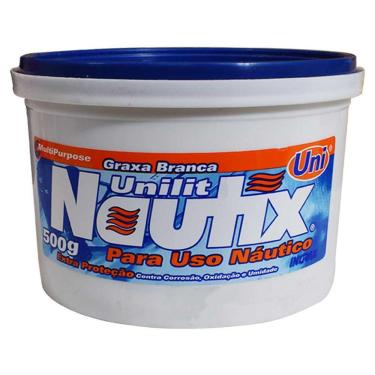 Imagem de Graxa Branca Nautica Unilit Nautix 500G Ingrax