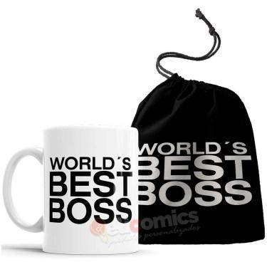 Imagem de Caneca World´s Best Boss - The Office + Saquinho