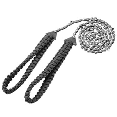 Imagem de Corrente de serra manual | Equipamento de Sobrevivência ao Ar Livre Cadeia Dobrável Serra de Mão Rápido Corte de e Árvore - Motosserra de bolso portátil para corte de, acampamento, trabalho de sn