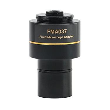 Imagem de Microscópio Adaptador 0,37X 0,5X 0,75X Microscópio, Lente Adaptador para 23,2 mm Interface Vídeo Microscópio Acessórios (Cor: 0,37X 0,5X 0,75X)