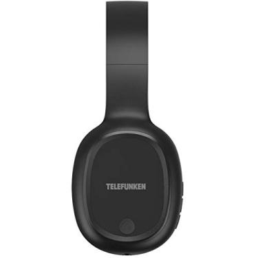 Imagem de FONE DE OUVIDO BLUETOOTH ENTRADA CARTÃO MICRO-SD TELEFUNKEN 37634 TFH500BT PRETO